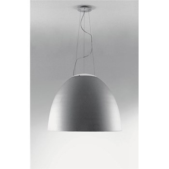 Artemide Nur 1618 Fluo Suspension Light, Aluminum