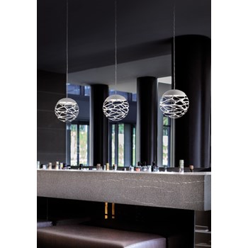 Studio Italia Design Kelly Cluster SO 1 Sphere Suspension Light, White