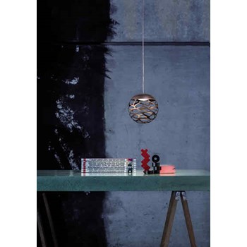 Studio Italia Design Kelly Cluster SO 1 Sphere Suspension Light, Bronze