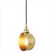 Mullan Lighting Bogota Quirky Pendant with Clean & Simple Design in Polished Brass
