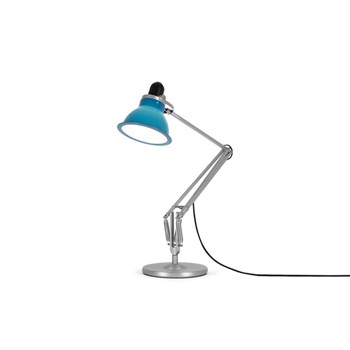 Anglepoise Type 1228 Adjustable Desk Lamp with Spring, Minerva Blue