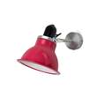 Anglepoise Type 1228 Rotatable Wall Light in Aluminium in Carmine Red