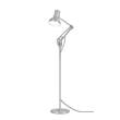 Anglepoise Type 75 Adjustable Floor Lamp with Elegant & Classic Look in Brushed Aluminium