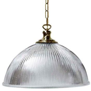 Mullan Stenton Pendant Light, Polished Brass