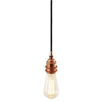 Mullan Dili Pendant Schoolhouse Light, Polished Copper