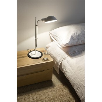 Marset Funiculi S, Table Lamp With Funicular Action, Off-White