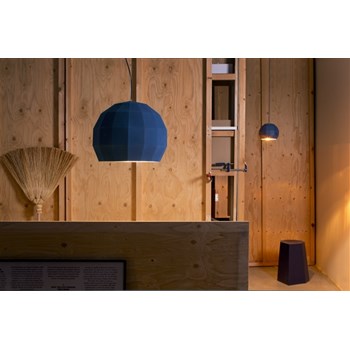 Marset Scotch Club 41, Pendant With Ceramic Diffuser, Blue-Gold
