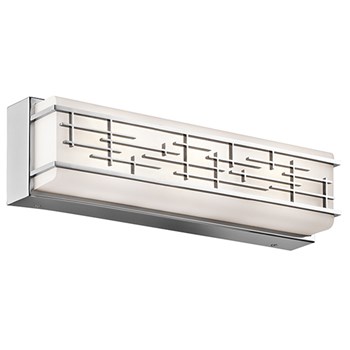Elstead Zolon Linear Bath LED Fitting Chrome, Medium