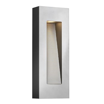 Elstead Luna Medium LED Wall Light, Titanium