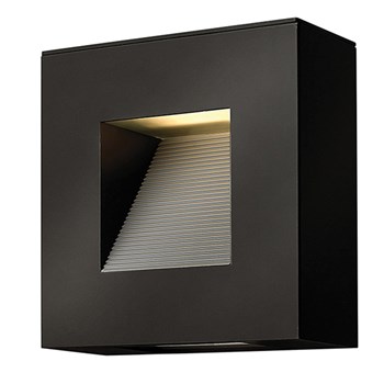 Elstead Luna Small LED Wall Light, Satin Black