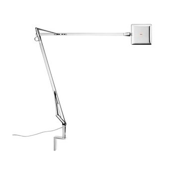 Flos Kelvin Edge Wall Support, Die-Cast Aluminium Head, Chrome