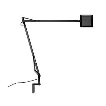 Flos Kelvin Edge Wall Support, Die-Cast Aluminium Head, Black