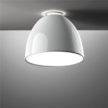 Artemide Nur Gloss LED Ceiling Light, White