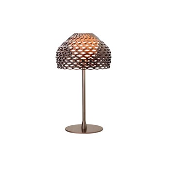 Flos Tatou T1 Diffused Light Table Lamp Include Shade, Ochre Grey
