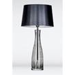 4 Concepts Amsterdam Anthracite Glass Table Lamp in Black/White