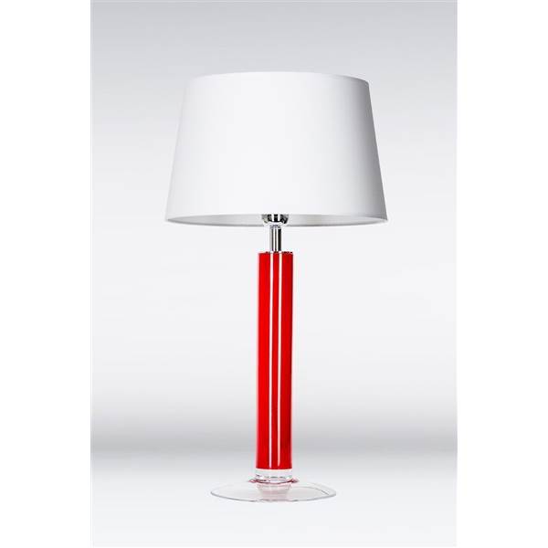 4 Concepts Little Fjord Medium Red Glass Table Lamp
