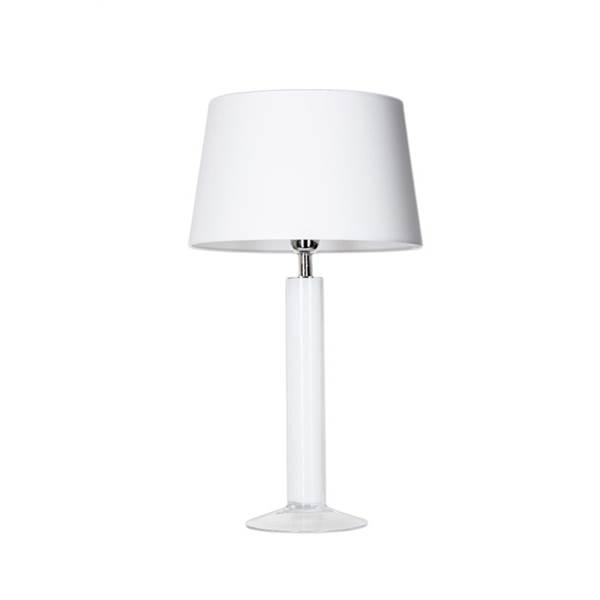 4 Concepts Little Fjord Medium White Glass Table Lamp