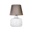 4 Concepts Paris Small Glass Table lamp in Grey/White