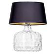 4 Concepts Paris Small Glass Table lamp in Black/Gold