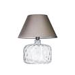 4 Concepts Paris Medium Glass Table Lamp in Ecru/White