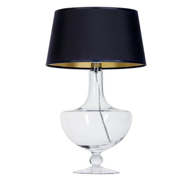 4 Concepts Oxford Clear Glass Table Lamp