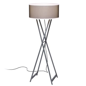 Marset Cala 140 IP65, Outdoor Floor Lamp With Diffuser, Iroko-Brown