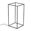 Flos Ipnos Outdoor Floor Lamp with Extruded Aluminium Frame in Anodized Black