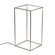 Flos Ipnos Outdoor Floor Lamp with Extruded Aluminium Frame in Anodized Natural