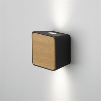 Marset Lab 2, LED Outdoor Wall Light, Black