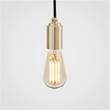 Tala Squirrel Cage Tinted Glass 2200K Brass LED Pendant