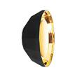 Marset Scotch Club A 40 Large Wall Lamp  with Ceramic Diffuser in Black-Gold