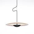 Marset Ginger 42 RSC Medium LED Pendant with Recessed Canopy in Oak Dimmable