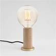 Tala Gaia 2200K LED Bulb with Touch Table Lamp in Oak Knuckle