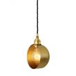 Mullan Lighting Bogota Quirky Pendant with Clean & Simple Design in Satin Brass