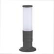 Roger Pradier Olympic 1 Small Satin G24d-3 Bollard with Cylindrical Diffuser in Slate Grey
