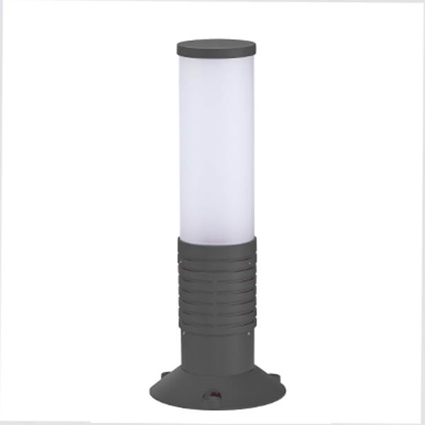 Roger Pradier Olympic 1 Small Satin G24d-3 Bollard with Cylindrical Diffuser