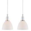 Nordlux Ray Glass 2-Kit Pendant in White