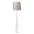 Elstead Ascent One-Light Floor Lamp in White