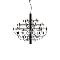 2097/50 Frosted Bulb Chandelier
