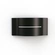 Roger Pradier Surf Polycarbonate Glass Up & Down LED Wall Washer in Black Grey