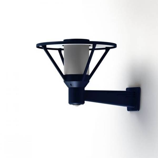 Roger Pradier Bermude Frosted Glass Motion Sensor Upwards Wall Bracket with White Reflector