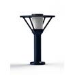 Roger Pradier Bermude Frosted Glass Ground Light with White Reflector in Steel Blue