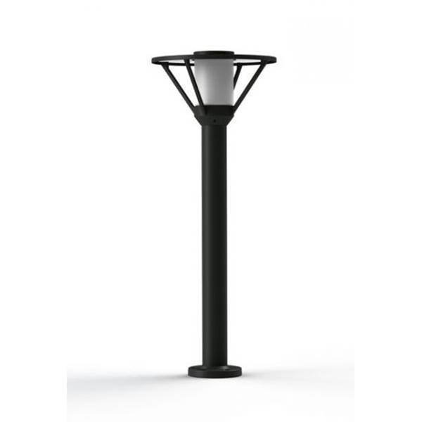 Roger Pradier Bermude Small Frosted Glass Bollard with White Reflector