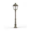 Roger Pradier Place des Vosges 1 Evolution Medium Clear Glass Lamp Post with Four-Sided Lantern in Sandstone