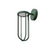 Flos In Vitro 2700K Outdoor LED Wall Light in Forest Green