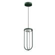Flos In Vitro 2700K Outdoor LED Pendant in Forest Green