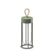 Flos In Vitro 3000K Outdoor Unplugged Portable Light in Pale Green
