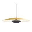 Marset Ginger 60 LED Pendant Dimmable in Brushed Brass-White