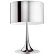 Flos Spun Light T2 Table Lamp with Shade in Polished Aluminium