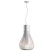 Flos Chasen Glass Pendant with Die-Cast Aluminium Base in White